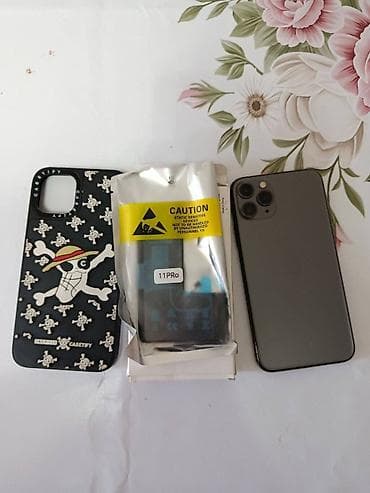 pixel pro 6: IPhone 11 Pro, 64 ГБ, Space Gray, Чехол, Кабель, 72 % — 5