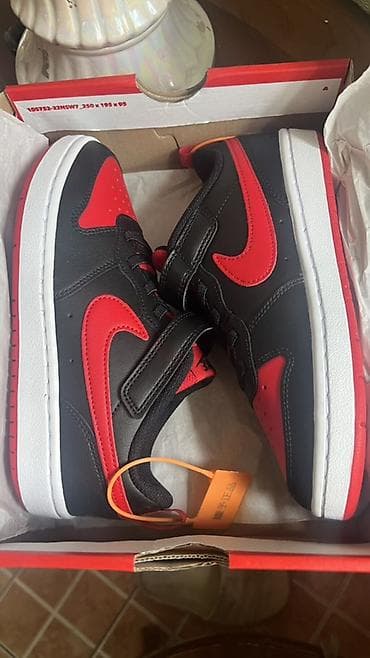 обувь жорданы: Nike Court Borough Low 2 (PSV) — детские кроссовки - Цвет — 2
