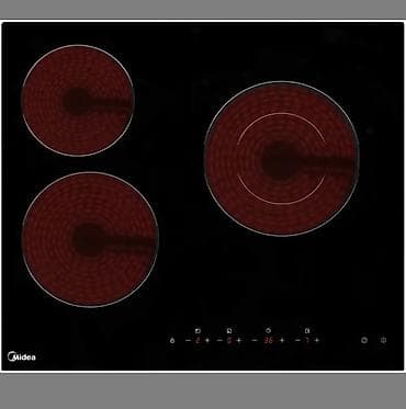жировой фильтр: Электрическая варочная поверхность Midea, стеклокерамика. - 4 — 7