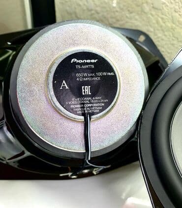 машны: Pioneer TS-A6977S – это автомобильная акустика коаксиальной — 3