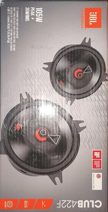 Автомобильные акустические колонки JBL Club 422F новые лежали в в