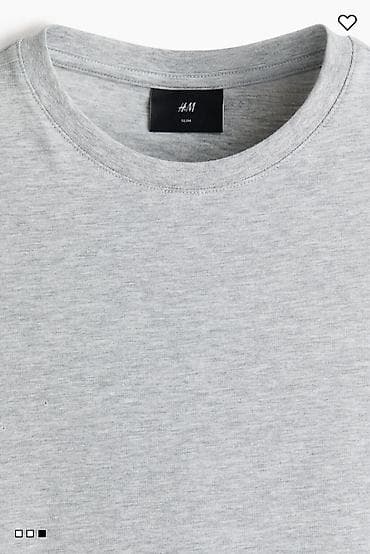 Личные вещи: Мужская футболка, L, H&M, Новый — 2