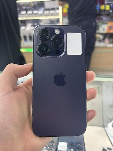ноутбуки apple цена: IPhone 14 Pro, Б/у, 128 ГБ, Deep Purple, 89 % — 2