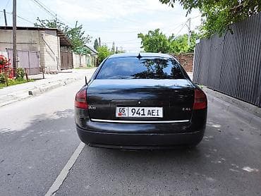 Унаа сатуу: Audi A6: 2002 г., 2.4 л, Кол менен иштөөчү, Бензин, Седан — 4