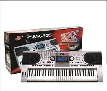 Синтезатор MK-935 - 61 полноразмерная клавиша - Встроенный ЖК‑дисплей