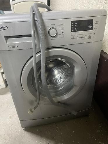 atem mini: Стиральная машина Beko, фронтальная загрузка, серебристый корпус — 1