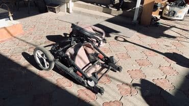 коляска детская цена бишкек: Коляска, цвет - Розовый — 5