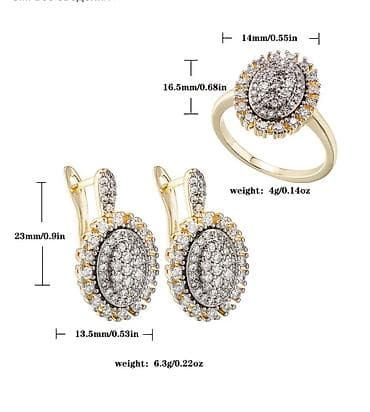 Личные вещи: Ювелирные наборы с жемчугом и фианитами Вариант 1 (круглый дизайн с — 8