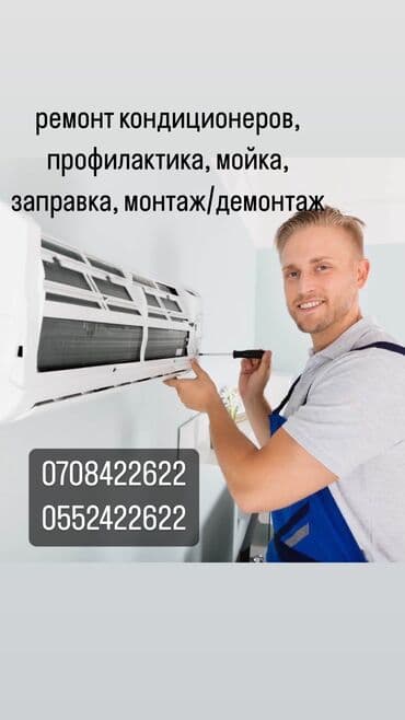 внутренний блок кондиционера: Обслуживание кондиционеров, чиста химией и кёрхером, установка — 1