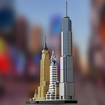 Оюнчуктар: 🌆 LEGO Architecture New York City (21028) Иконический горизонт — 5