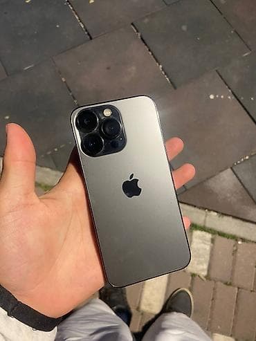 IPhone 13 Pro, 128 ГБ, Заряддоочу түзүлүш, Коргоочу айнек, Каптама, 93 %