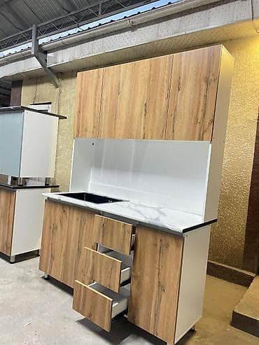 куханная мойка: Кухонный гарнитур, цвет - Белый, Платная доставка, Самовывоз, Бесплатная доставка — 1