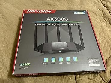 venom comp: Двухдиапазонный гигабитный Wi‑Fi 6 роутер HIKVISION AX3000 (модель — 1