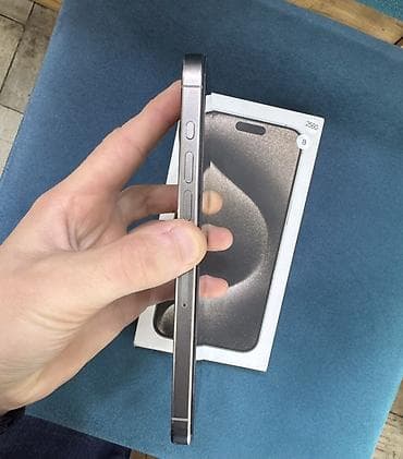 iphone xa: IPhone 15 Pro, Б/у, 256 ГБ, Natural Titanium, Коробка, 88 % — 4