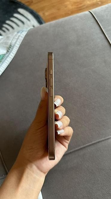 16pro max: IPhone 16 Pro, Б/у, 128 ГБ, Desert Titanium, Коробка, 90 % — 5