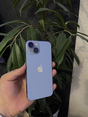 iphone 8se: IPhone 14, Б/у, 128 ГБ, Pacific Blue, Чехол, 88 % — 1