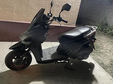 обменяю на мотоцикл: Скутер Самурай Jet Moto, черный цвет. Характеристики и оснащение: - — 7