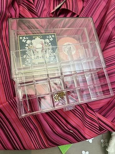 Килемдер: Прозрачный органайзер для косметики и аксессуаров - Материал — 3