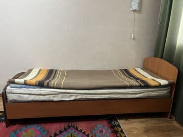 двухъярусная кровать бу кишинёв: Односпальная кровать, С матрасом, длина - 190 см — 4