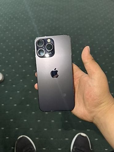 microlab 5 1: IPhone 14 Pro Max, 256 ГБ, Deep Purple, Зарядное устройство, Чехол, Кабель, 80 % — 1