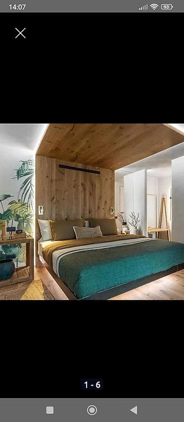 гостиница 1000: Сдаётся уютная комната/студия посуточно. Современный интерьер в тёплых — 2