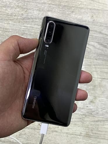 mi not 3: Huawei P30, Б/у, 128 ГБ, цвет - Серый, 2 SIM — 1