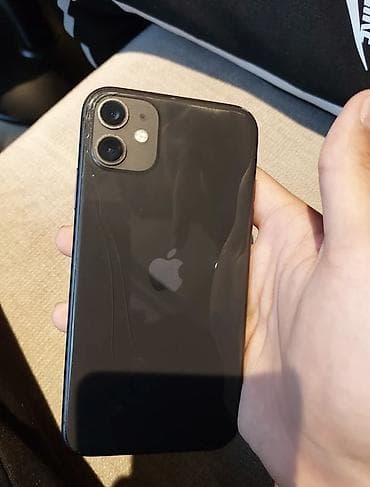 redmi note 11 pro max: IPhone 11, Б/у, 128 ГБ, Черный, Чехол, 73 % — 2