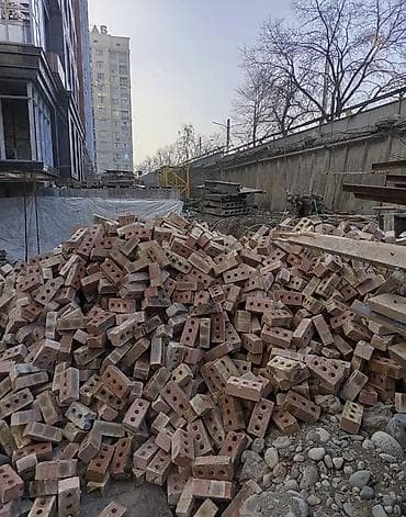 Кирпич, строительные блоки: Пустотелый, дырчатый, Жженый кирпич, Одинарный, 250×120×65 — 1