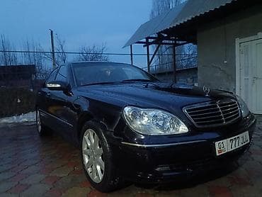 фит левый рул: Mercedes-Benz S-Class: 2000 г., 5 л, Автомат, Бензин, Седан — 3