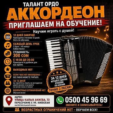 день сяпина: АККОРДЕОН ОБУЧЕНИЯ 12 День КУРС — 1