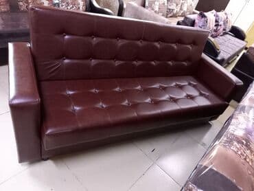 диван черный: Раскладной диван, Новый — 3