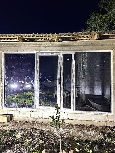 батанический сад: Панорамный ПВХ-блок с дверью для фасада/террасы - Конструкция — 5