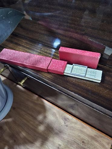 Винтажный набор предметов СССР - Слайд‑правило (логарифмическая