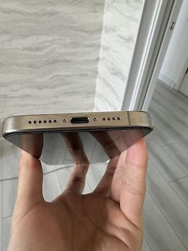 ipone 5: IPhone 15 Pro Max, Б/у, 512 ГБ, Natural Titanium, Кабель, Коробка, 84 % — 2