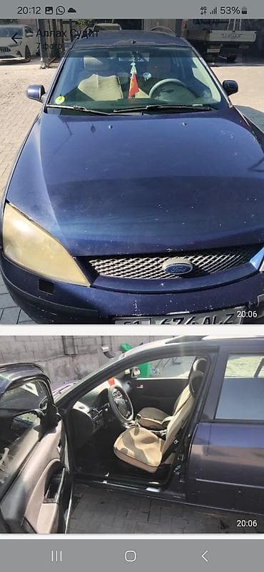 gac ion: Ford Mondeo: 2002 г., 2 л, Механика, Дизель, Универсал — 3
