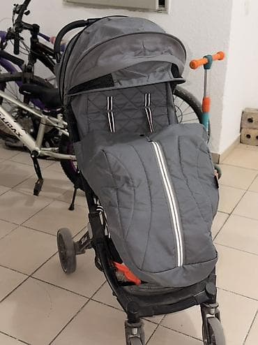 коляска уоуо: Прогулочная коляска Skillmax, серого цвета - Легкая складная — 2