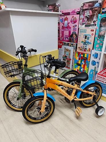 Детский велосипед, 4-колесный, 4 - 6 лет, Новый