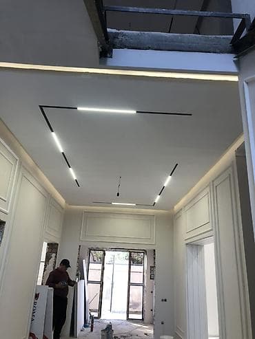 штукатурщик: Линейные встроенные светильники для потолка - Тип: встраиваемые — 7