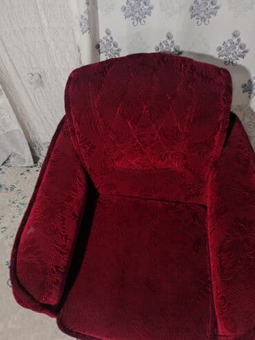 кухонные гарнитуры бишкек цены: Комплект мягкой мебели в бархатистом велюре бордового цвета с — 11