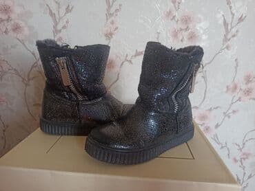 обувь кожа: Кожа, мех натуральный. Идеальное состояние — 1