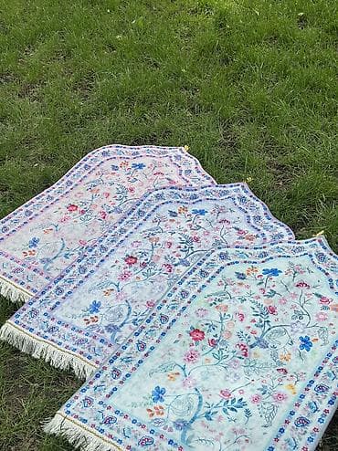 жайнамаз для начинающих: Жайнамаз, Новый, Подарочный, цвет - Розовый, Фиолетовый, Голубой — 1