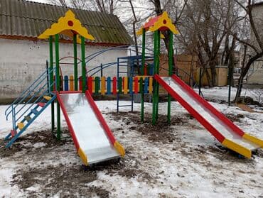 домик для: Детские горки. Для малышей и детей постарше. Для детских садов и — 19