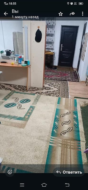 сдаю учкун: 20 м², С мебелью — 1
