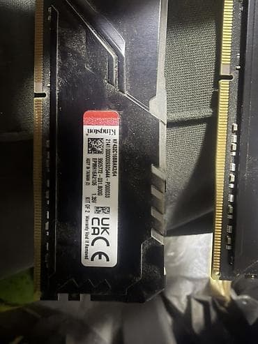 hyperx cloud core: Оперативная память, Kingston Fury, 64 ГБ, DDR4, 3200 МГц, Для ПК — 2