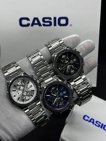 Сумки: Классические часы часы, Casio, Япония, Водонепроницаемые, Мужские, Новый — 5