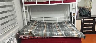 двухъярусная кравать: Двухъярусная кровать, Б/у, Раскладной — 2