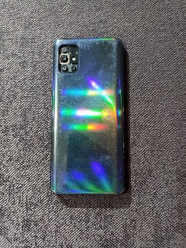a51 samsung: Samsung Galaxy A51, Б/у, 128 ГБ, цвет - Черный, 2 SIM — 3