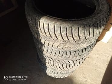 новые шины: Резина в отличном состоянии, остаток протектора 95%, без шишек — 8