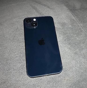 IPhone 13, Б/у, 128 ГБ, Black Titanium, Чехол, Защитное стекло, Коробка, 78 %