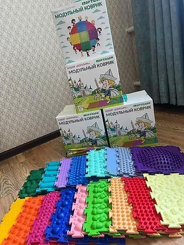 Үй жана бакча: Модульный коврик для детей «Ортодон» (наборы «Богатырь», «Ассорти») — 2
